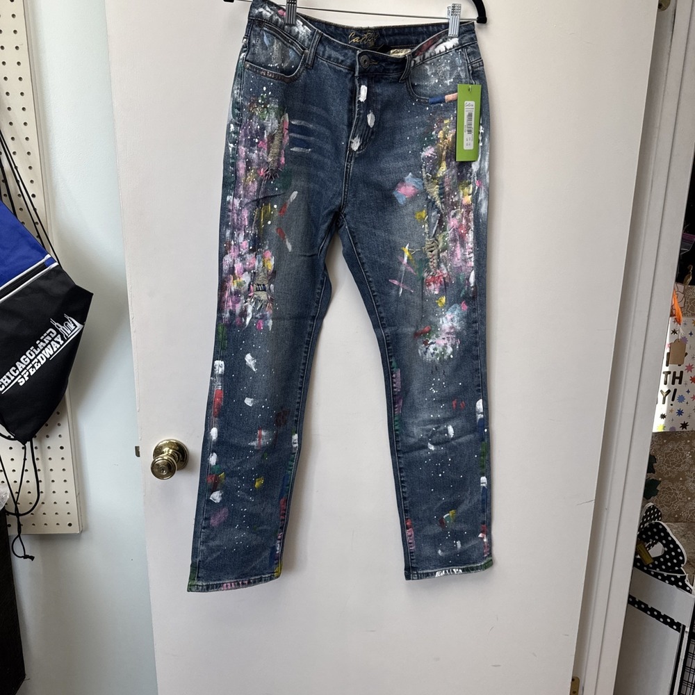 Carries Paint Splatter jeans Size‎ 10
